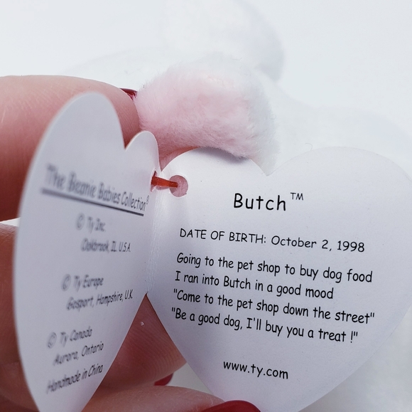Vintage 1998 Ty Beanie Babies Collection "Butch" - Picture 6 of 7